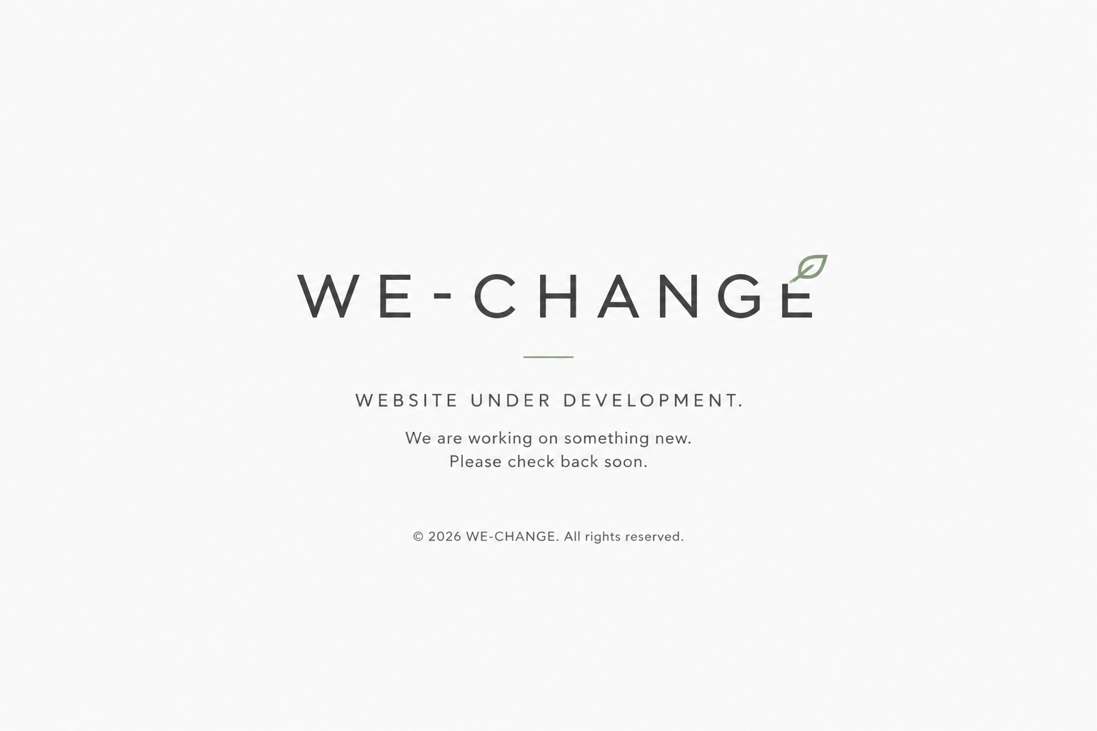 We-Change